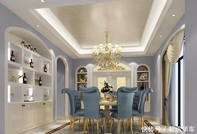 餐桌|有钱人装修餐厅就是好看,等我有了钱也这样装,不仅实用还漂亮!