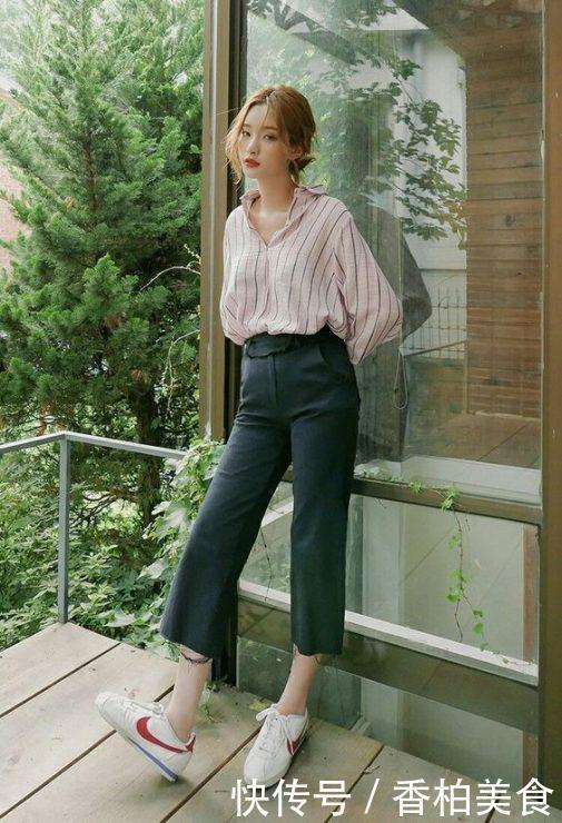 一定要必备的时尚单品!直条纹衬衫穿搭让你变身女强人!