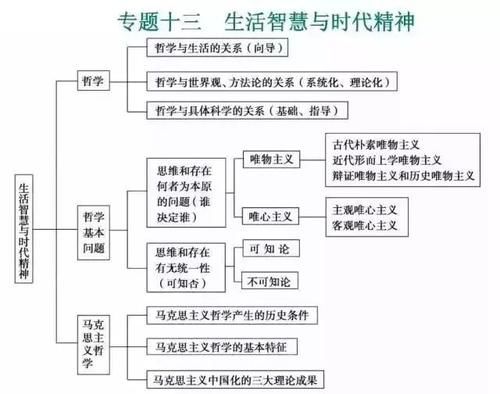 高中政治|2021高考一轮复习资料：高中政治思维导图汇总