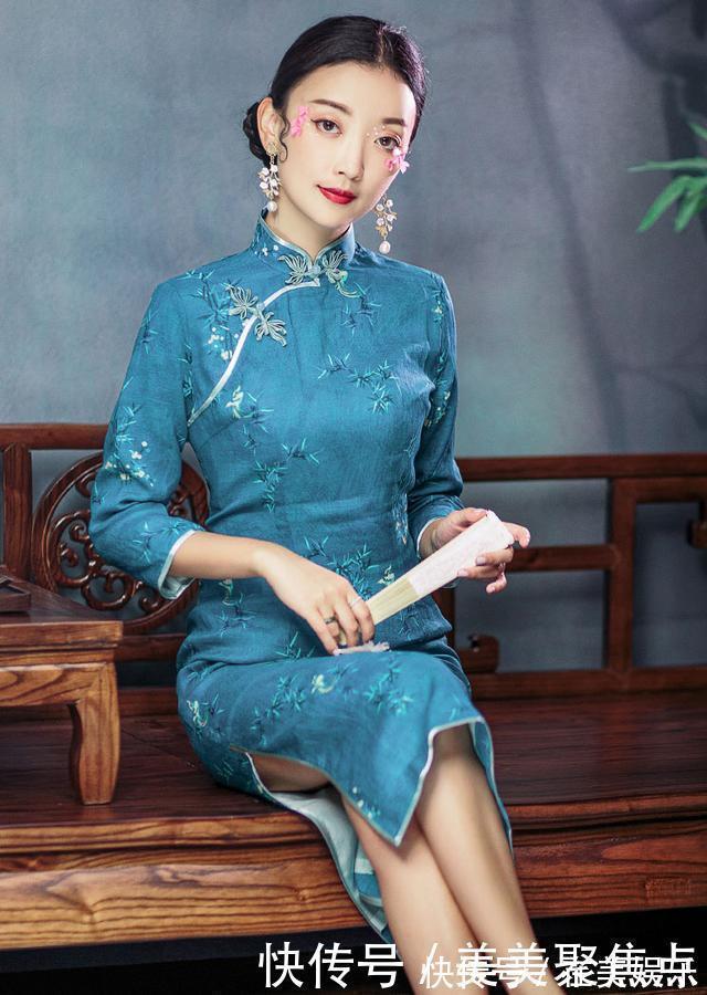 女人|50岁女人旗袍怎么穿才不媚俗掌握这几个诀窍,优雅又精致