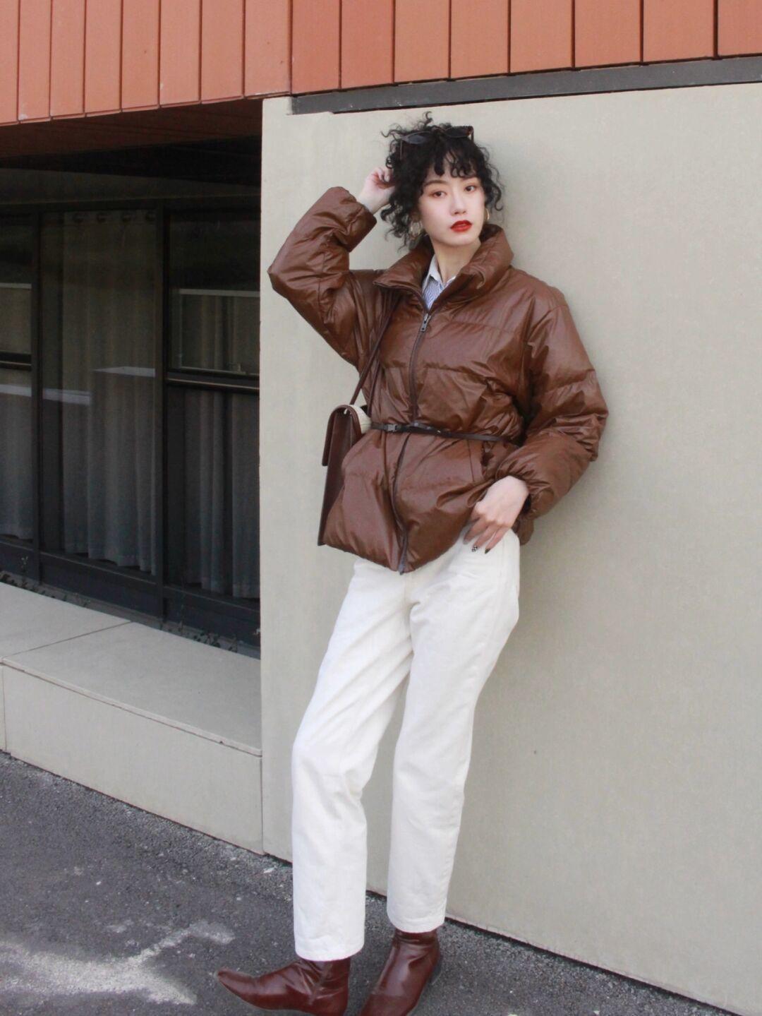 冬季|高级感往往体现在细节中,冬季的“羽绒服”搭配,学到就是赚到