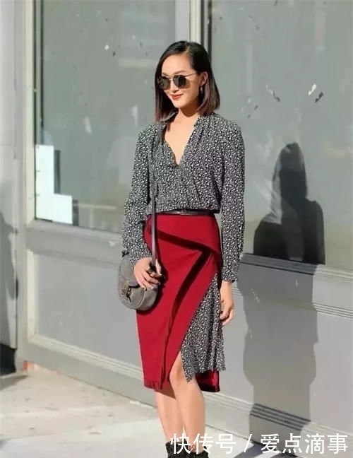 穿裙子时尽量别配打底裤,太土学下面明星这样来穿,洋气又气质