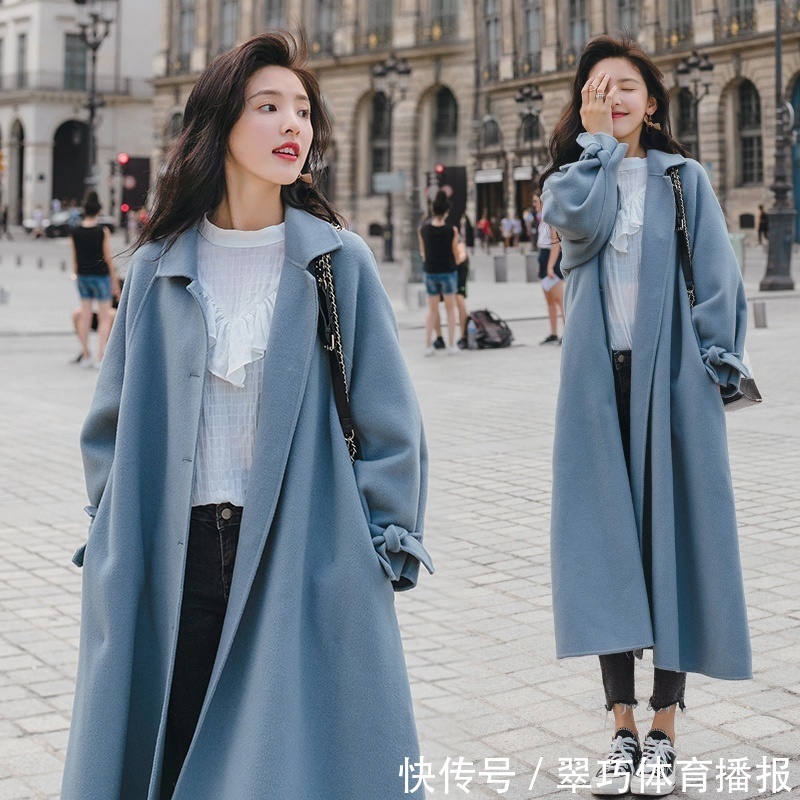 小肚腩 今主流一种搭配:呢大衣+裸靴,建议32-46岁女人初二拜年穿