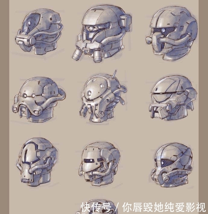 系列|扎古头系列衍生创意设计，逐渐变得未来感十足！