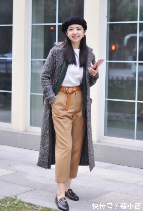 阔腿裤|秋冬告别小白鞋,这双“乐福鞋”才是精致女孩该有的,显高又显瘦