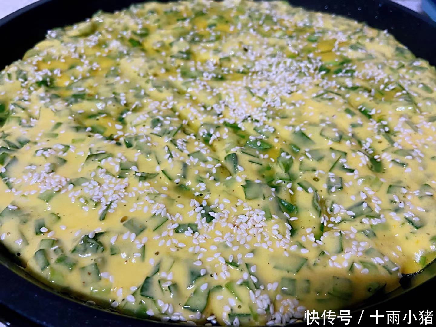 比油条包子好吃的早餐饼，5分钟出锅，我家一周吃3次，太香了！