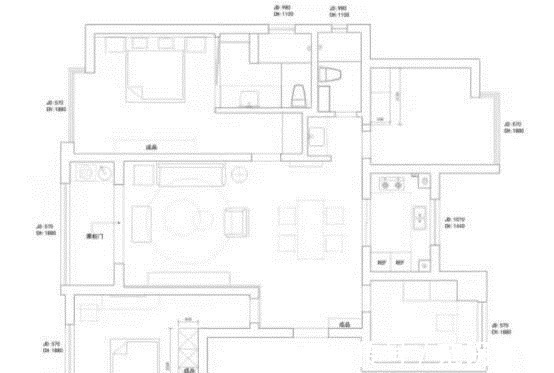 轻奢|115㎡美式轻奢住宅,沉稳华丽大气,还有这么大的衣帽间!