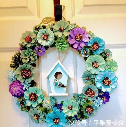 松子!农村阿姨,村里捡了一堆的“松果”,回家改造后邻居出2千来买