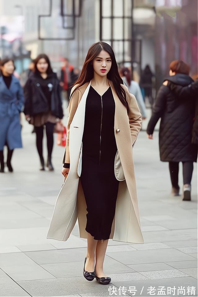 搭配|穿风衣还在配打底裤,早过时了今年流行这样穿高级又时髦