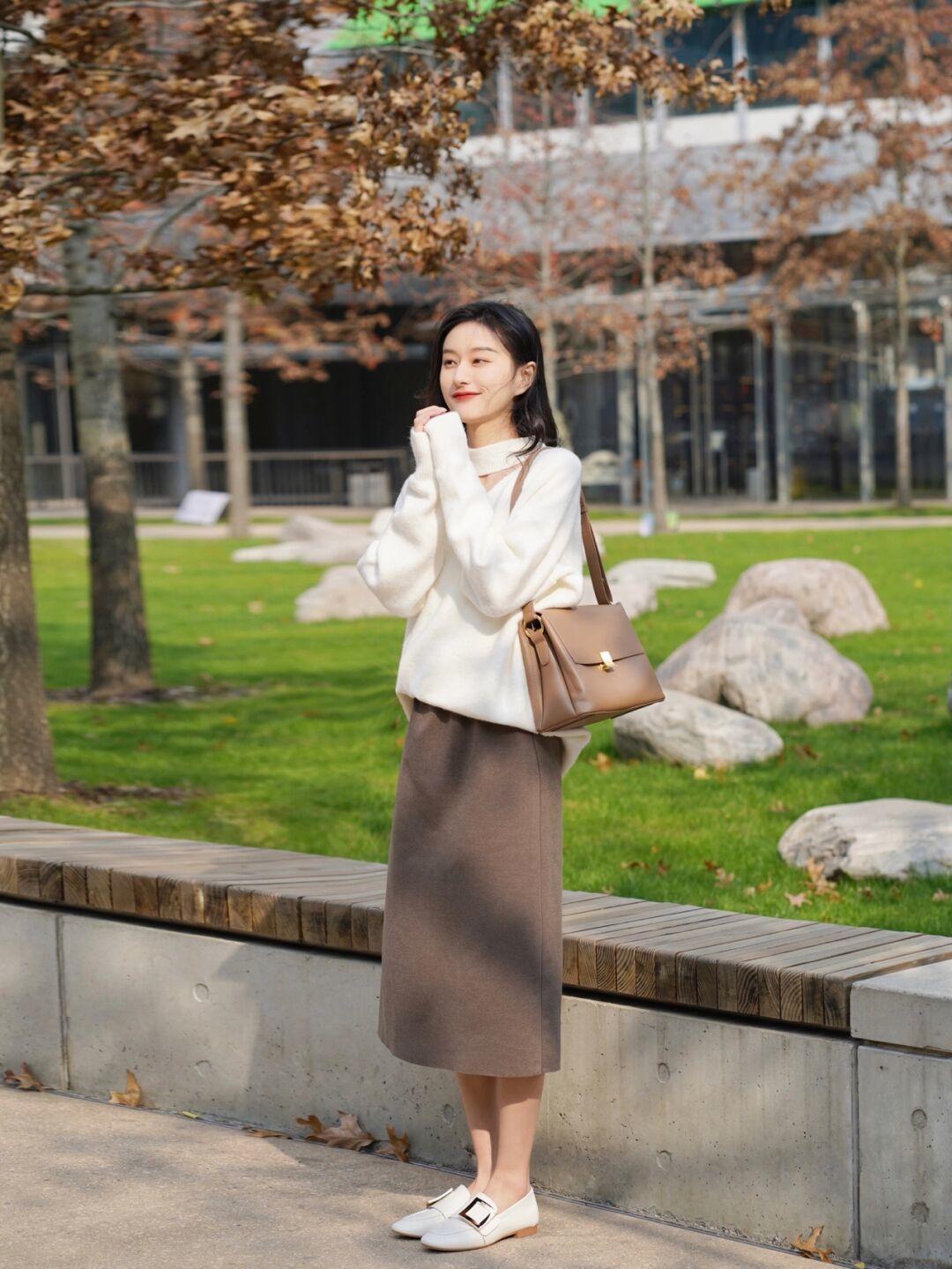 质地 衣服好看不全看身材,选款很重要,这些“毛衣”looks分享给你