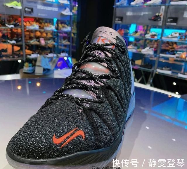 联名 未来之星的牌面！全新联名LeBron 18实物图释出