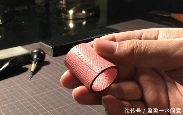 驹缝法 匡乐分享做一枚口红套让我学会了驹缝法!