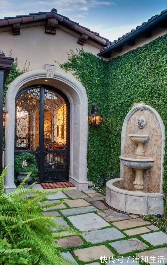 皇家园林|庭院种树已经不流行了！看人家别墅庭院这样设计，堪比皇家园林！