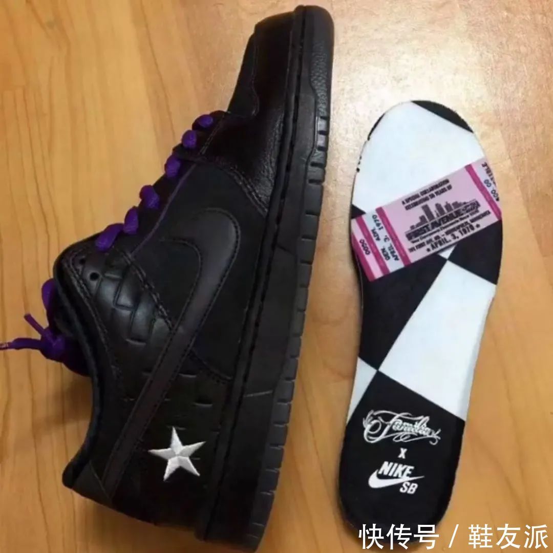 配色|黑紫配色太酷了！ Nike Dunk 三方联名鞋款登场！确定今年发售！