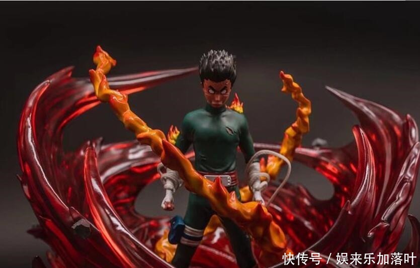 火影小李巅峰之战手办,五门特效逼真,却没有衣服细节值钱