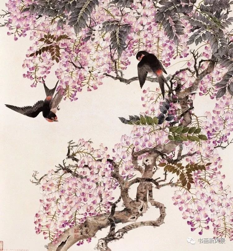 花鸟|刘伯农的花鸟山水，清淡隽秀