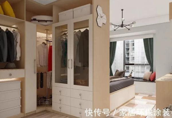 收纳|小户型巧用柜子做隔断，一室两用，颜值暴增，通透还耐用