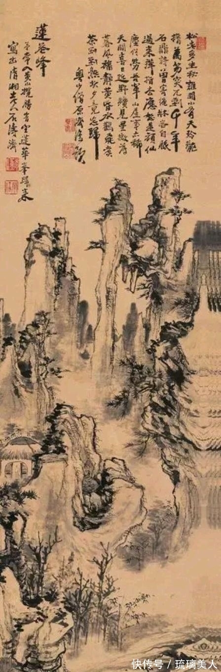 山水画!不摹古,造化于心|石涛山水画