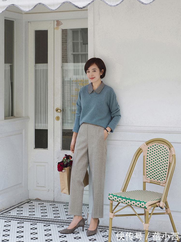one 衣品比长相重要,把“西裤”穿到极致的女性,“高级感”扑面而来