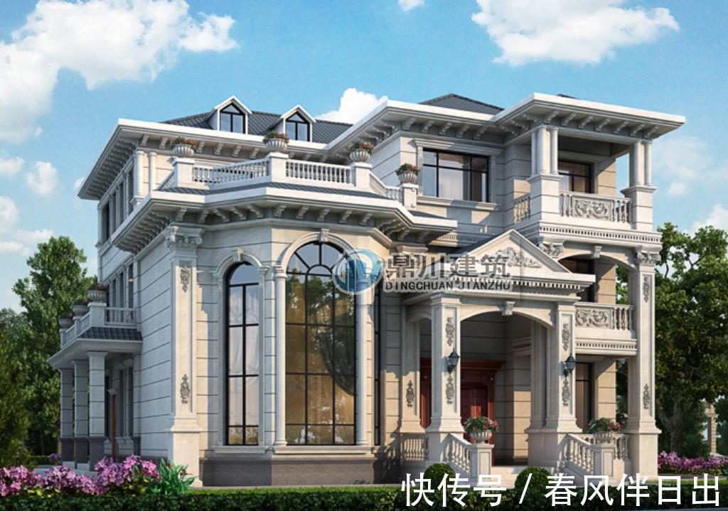 高颜值|6款新别墅设计,布局实用高颜值,建房好设计很重要