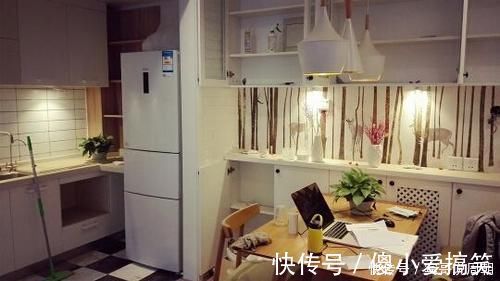 小户型|70平的新房,愣是分出3个卧室,厨房变休闲区,视觉面积大到100平