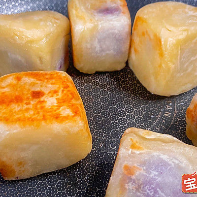 宝宝紫薯仙豆糕