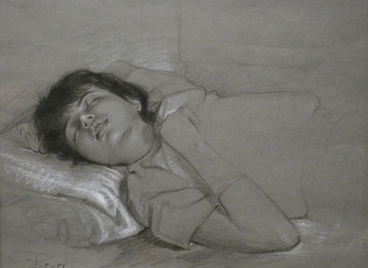 艺术家!伊朗艺术家莫提.Katouzian 素描作品欣赏