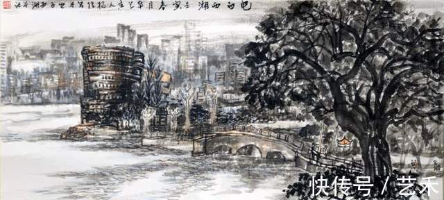 东莞市#画家杨俊——山水自然清雅,温婉柔情作品选
