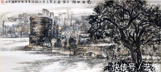 东莞市#画家杨俊——山水自然清雅，温婉柔情作品选