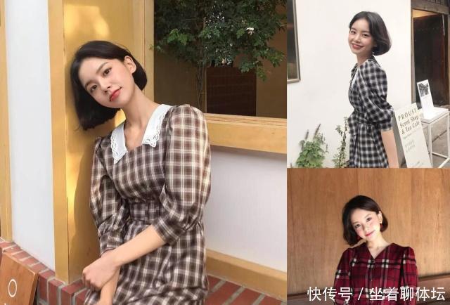 短发|今年流行“齐颌短发”发型,完美修颜超显脸瘦,看完好想剪头发!