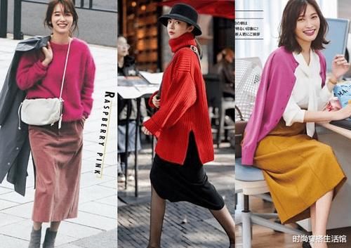  配色|秋冬季毛衣配色很重要！这5种颜色，肤色暗黄女人穿，时髦又显白