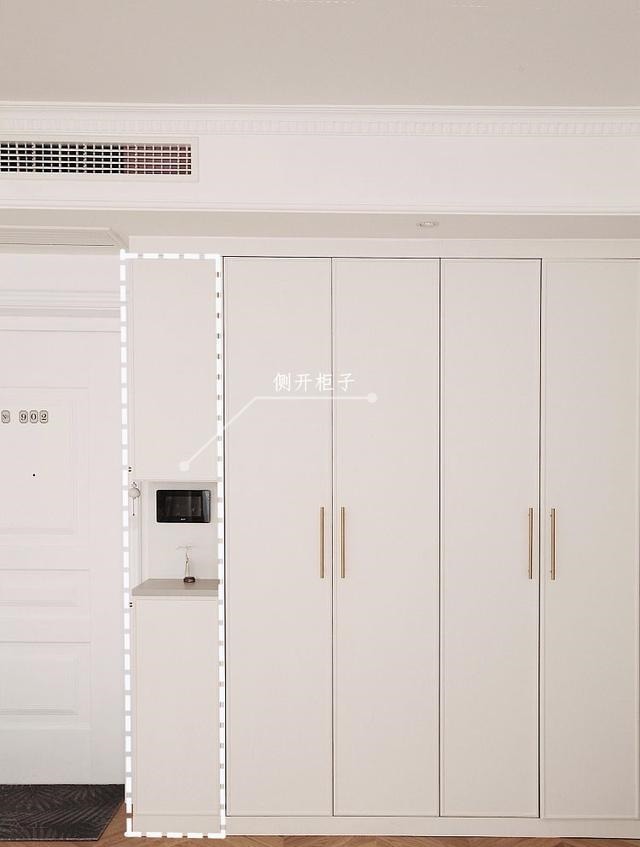 鞋柜|难怪越来越多人喜欢“化繁为简”的装修,大白墙也能装出惊艳感