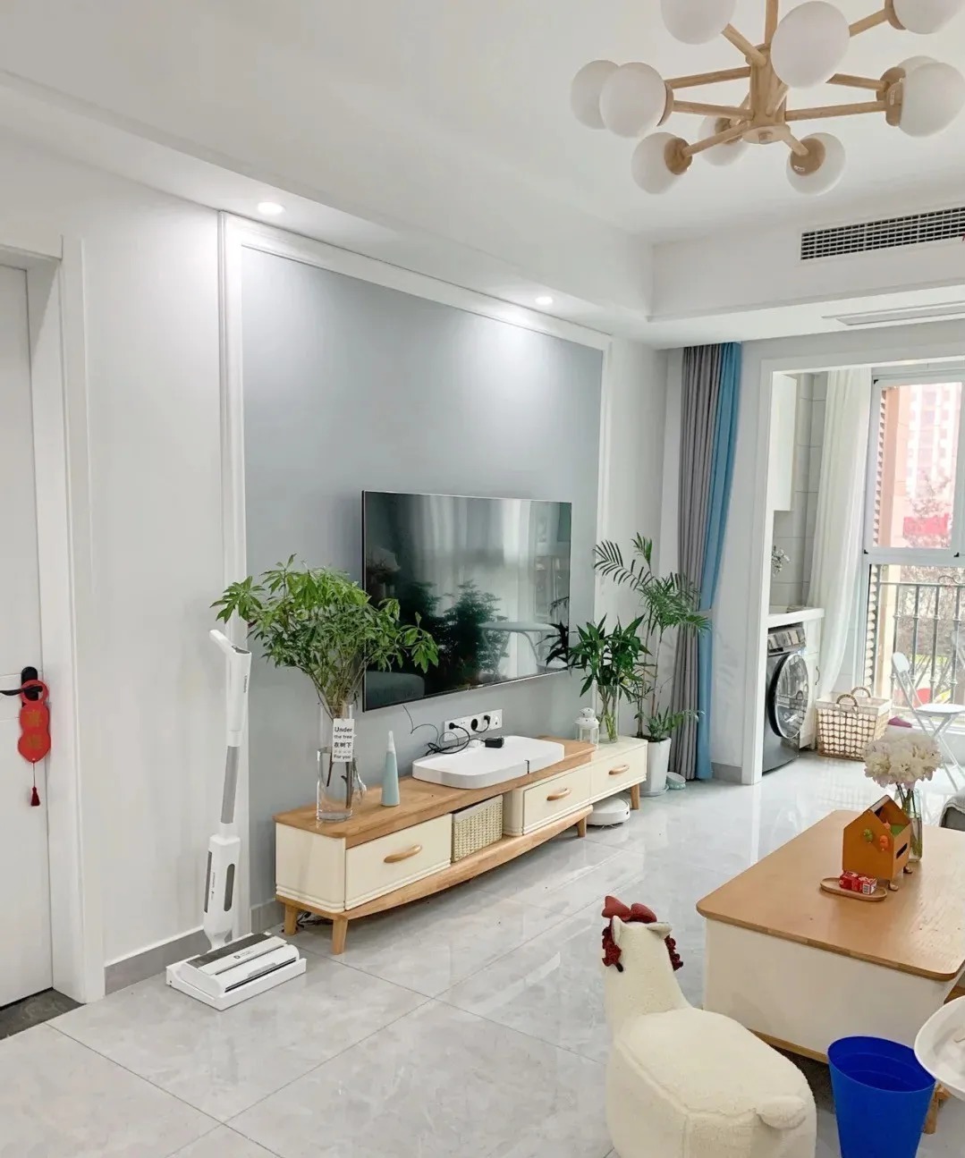 吊顶|78平米小户型,面积不大,却很舒适温馨,满满的烟火气息