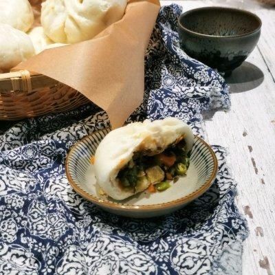 泡打粉|学会豇豆素包子，早餐不用愁