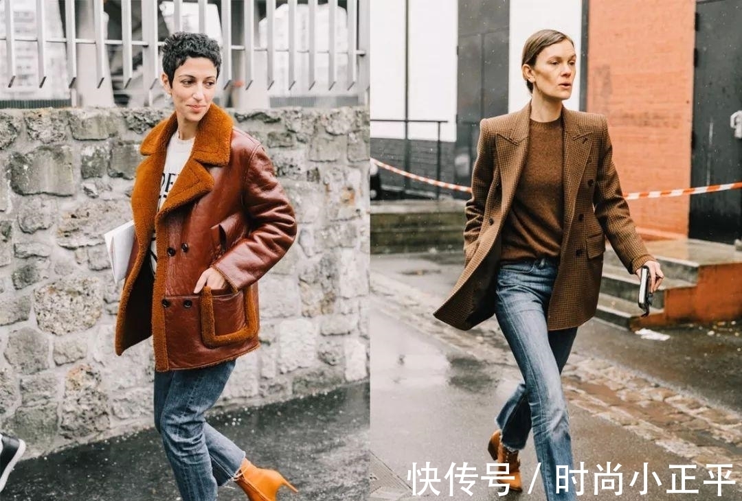 裤脚 今冬流行这样穿靴子,“不塞裤腿”一样美,小个子也适合