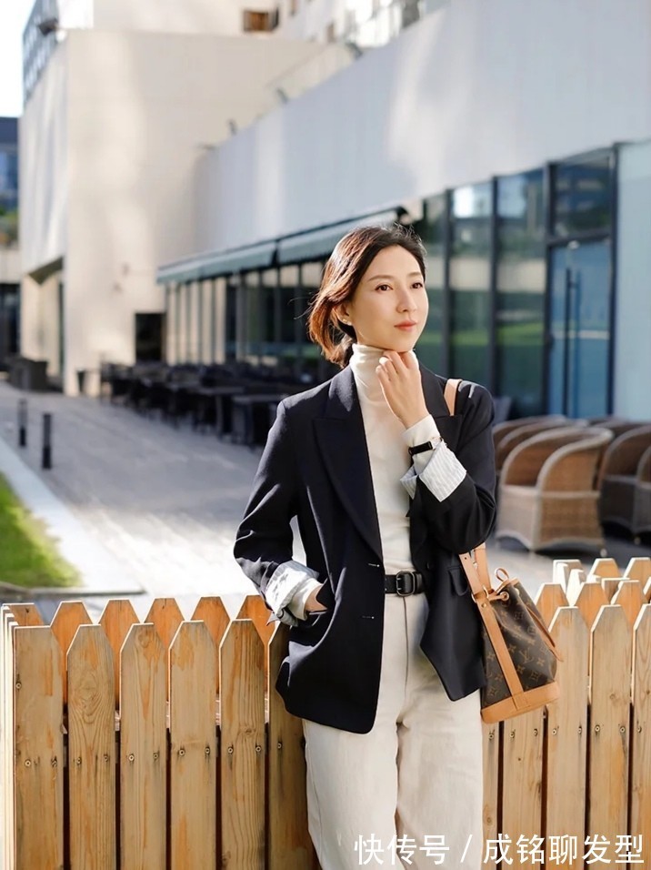 职场 最适合开春上班的穿搭,精致优雅又有品味,适合40岁+的职场丽人
