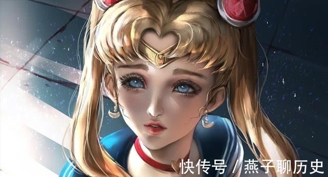 版本#各个版本不同画风的月野兔,看到路飞版本的水手月,我被逗笑