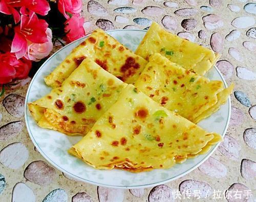 早餐|早餐教你一种鸡蛋饼,简单省事又好吃,10分钟轻松搞定