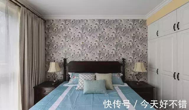 卧室壁纸|刚装的新房,简直太漂亮了,亲戚都夸卧室壁纸选的有眼光