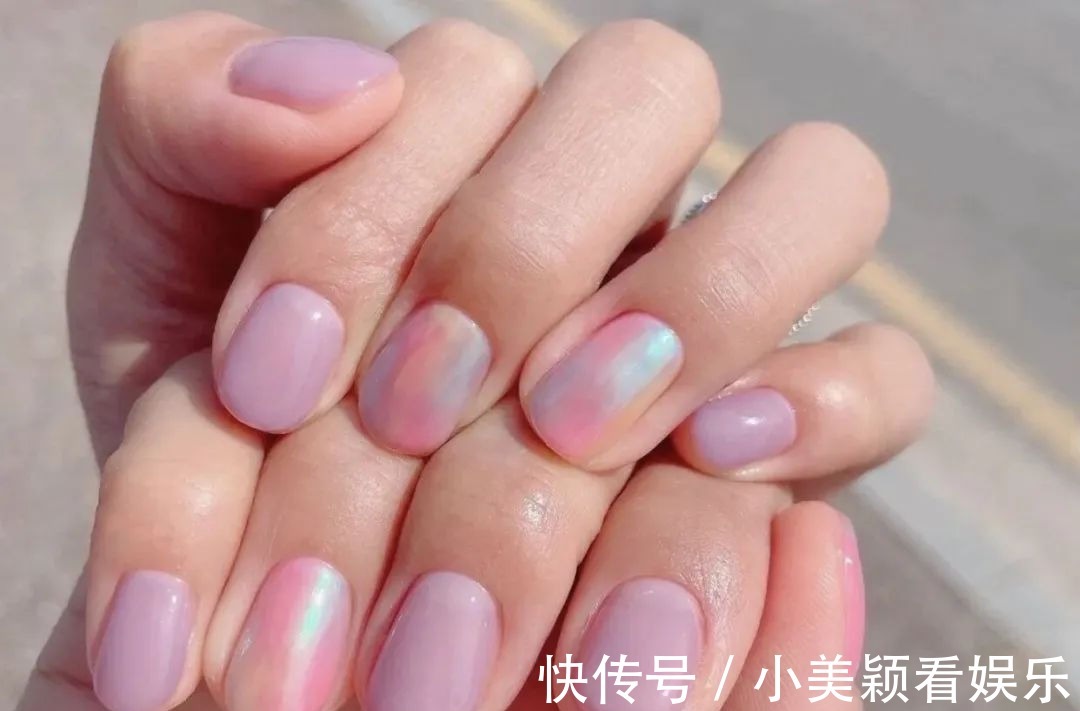 太仙气|九款极光甲盘点,化身水晶女孩,一起get煎妮同款吧!