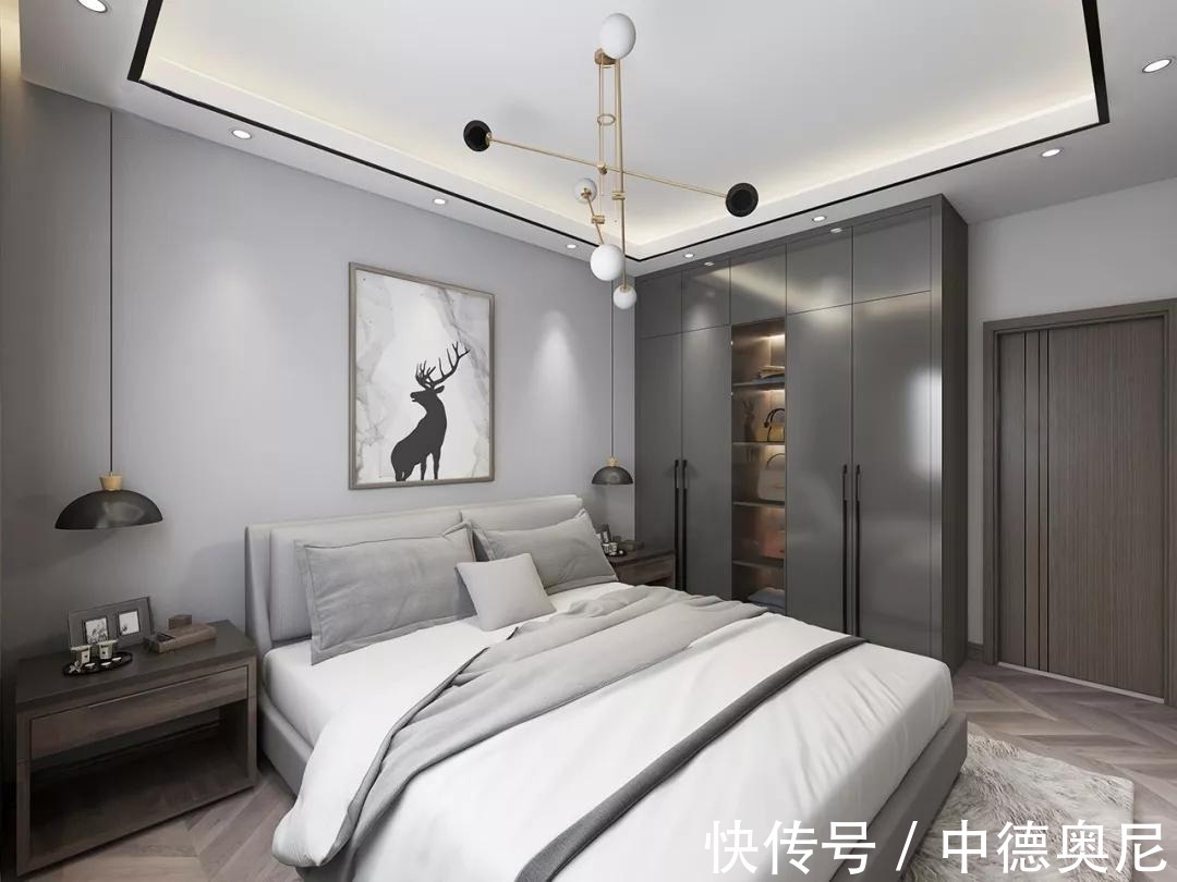 客厅|优雅的灰调空间,优雅、大方、耐看