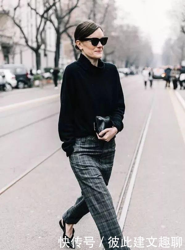时髦|适合冬天穿的4条长裤!时髦又好看,还很显腿长