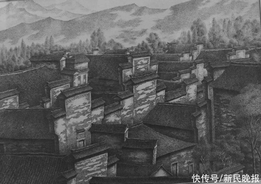 金汇|惊艳!钢笔画里的上海水乡