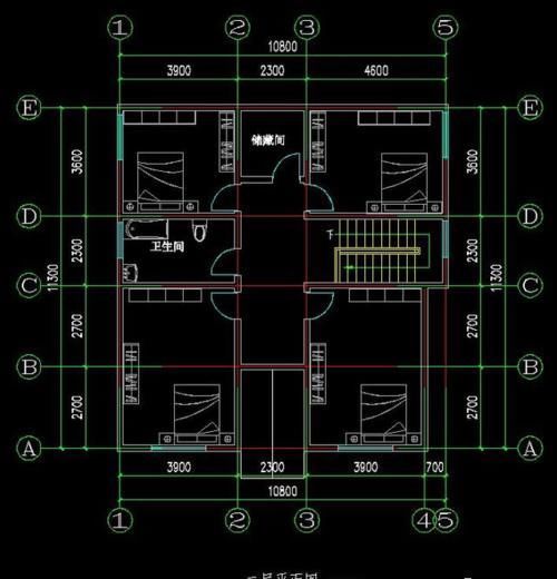 别墅|农村自建二层别墅,面宽10.8米,5室1厅带车库,外观还很好看