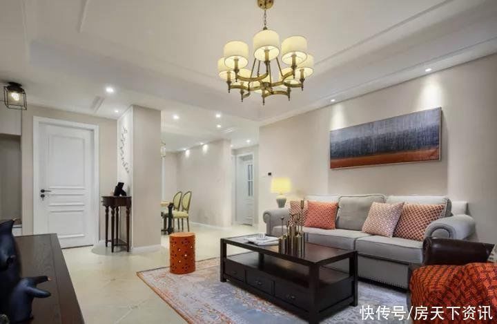 户型图|145平米的美式风格,原来三居室还可以这样装修