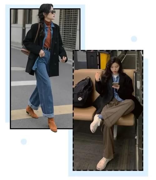 衬衫＋薄外套，今年开春千万不要这么穿，太美了！