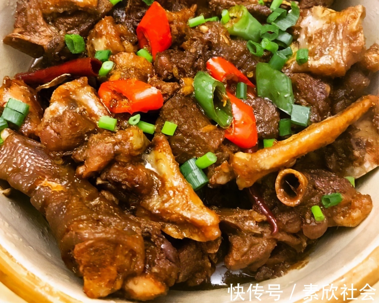 豆瓣酱|鲜香浓郁的焖鹅肉，制作简单，美味可口