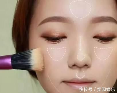 亚洲扁平圆脸的福音来了,一块高光让你的五官变立体,闪成小灯泡