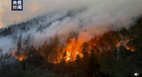 西藏森林消防总队|林芝，火势迅猛，正在救援！