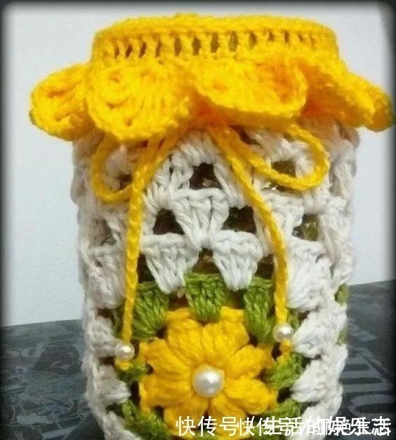 给普通的废旧玻璃瓶穿件衣服，颜值翻番！DIY变废为宝手工制作！